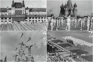 V. Putinas atgaivins stalinistinius sporto paradus Raudonojoje aikštėje