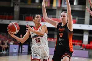 Lemiamu metu spurtavusi „Kibirkštis“ parbloškė Baltijos lygos čempiones