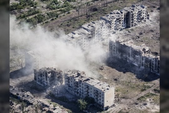 Karas Ukrainoje. Časiv Jaras.