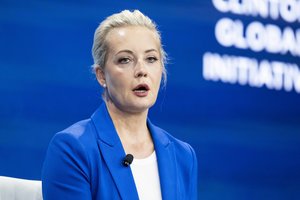 Iš J. Navalnajos – skambus pareiškimas: nusitaikė į V. Putino kėdę