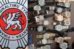 Specialistai įvertino, kiek gali kainuoti per kratas „Foxpay“ byloje rasti laikrodžiai: vyšnia ant torto – už 6,5 mln. eurų