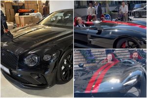 Kiek kainuoja prabangūs automobiliai, kuriais važinėjo „Foxpay“ skandale atsidūrę asmenys