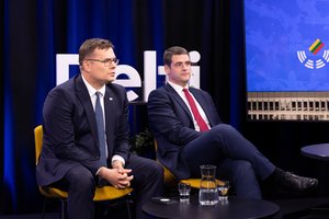 Debatuose – karštas L. Kasčiūno ir R. Žemaitaičio žodžių mūšis: „Raminamųjų išgerk“