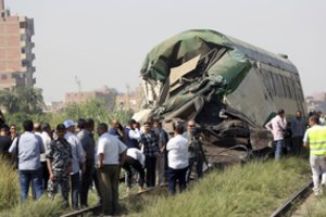 Velse susidūrus traukiniams žuvo vienas žmogus, 15 buvo sužeisti