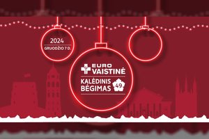 „Eurovaistinės“ kalėdinis bėgimas šventinių lempučių šviesoje – kviečiame dalyvauti!