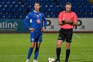 Beveik visą mačą mažumoje žaidęs „Panevėžys“ su „Džiugu“ pasidalino po tašką