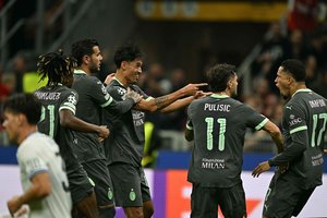 ​Čempionų lygoje – olimpinis įvartis, raudona kortelė ir „AC Milan“ pergalė