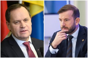 V. Sinkevičius paaiškino, kodėl nedalyvavo balsavime dėl paramos Ukrainai: mano, kad P. Gražulis meluoja