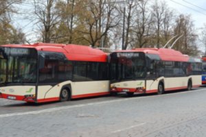 Vilniaus gatvėmis važinės dar daugiau naujų troleibusų