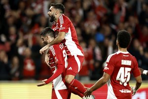 UEFA Čempionų lygoje „Bayer“ nesugebėjo prispausti „Brest“ išsišokėlių