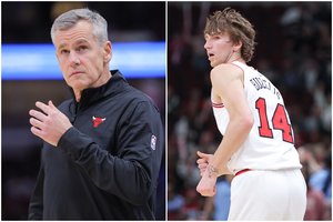 Mažą M. Buzelio minučių kiekį paaiškinęs treneris: „Jam reikia mokytis“