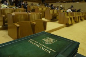 Dėl kablelio Lietuvos Konstitucijoje – neeilinė situacija: reikėtų referendumo