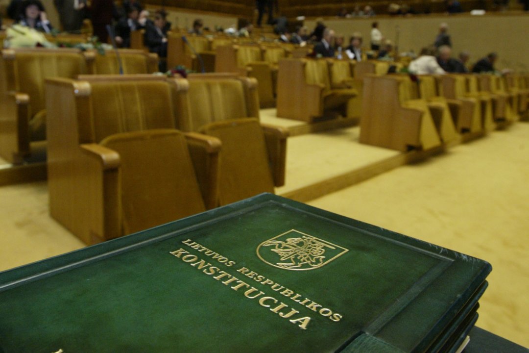 Dėl kablelio Lietuvos Konstitucijoje – neeilinė situacija: reikėtų referendumo