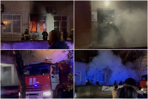 Permėje dvi moterys padegė V. Putino „Vieningosios Rusijos“ biurą