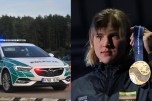 Rūta Meilutytė sukėlė avariją Kaune: paaiškėjo, kad neturėjo teisės vairuoti