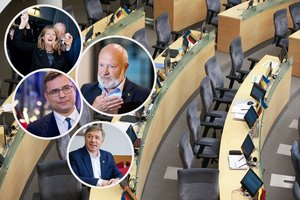Dėl būsimos koalicijos – audringa diskusija ir E. Gentvilo žinutė R. Karbauskiui: ačiū, gerbiamasis, prisišūkavai