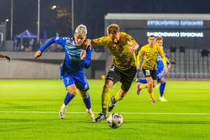 Lyderius pamokę „Dainavos“ futbolininkai dėjo tvirtą žingsnį išsaugant vietą „TOPsport A lygoje“