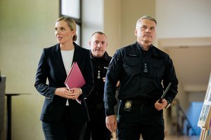 Naujasis policijos vadovas A. Paulauskas sieks didinti ir pareigūnų gretas: ambicija – iki 600 tarnautojų per kadenciją