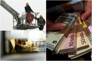 Ankstų rytą – staigus FNTT reidas Kačerginėje: namo šeimininkams neatvėrus durų, į talką kviesti ugniagesiai