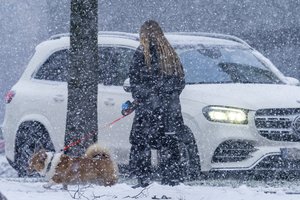 Prognozuoja, kad pasirodys pirmasis sniegas: žiemiški orai – jau visai čia pat