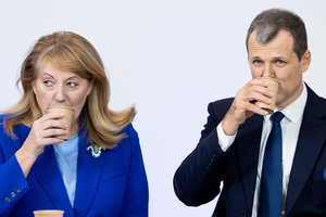 Tonas keičiasi: V. Blinkevičiūtė apie premjerės postą ir koaliciją kalba miglotai