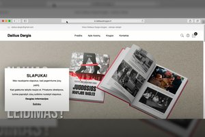 Dailius Dargis sureagavo į pranešimus apie įsilaužimą į jo el. parduotuvę: „tai tikslingas puolimas“