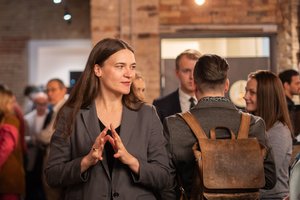 Į susitikimą su G. Nausėda atvyko vadovavimą TS-LKD laikinai perimanti R. Morkūnaitė-Mikulėnienė