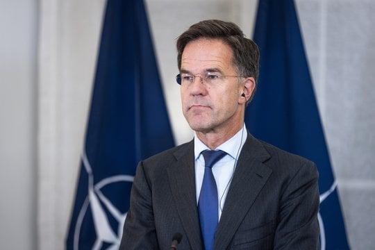 NATO generalinis sekretorius Markas Rutte.