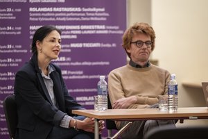 Festivalio „Gaida“ dienoraštis. Susitikimas su kviestiniais kompozitoriais Enno Poppe'u (Vokietija) ir Juste Janulyte