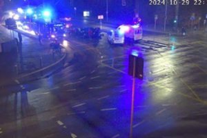 Vilniuje vairuotojas nesuvaldė BMW – susidūrė trys automobiliai