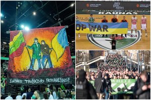 Prieš mačą su serbais – „Žalgirio“ sirgalių žinutė: prieštaraujančius siunčia paskui rusų laivą