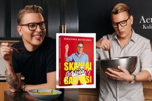 Saugirdas Vaitulionis išleido savo pirmąją kulinarinę knygą: specialusis leidimas išgraibstytas vos per kelias valandas