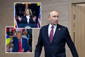 Kurį kandidatą V. Putinas norėtų matyti Baltuosiuose rūmuose – D. Trumpą ar K. Harris?
