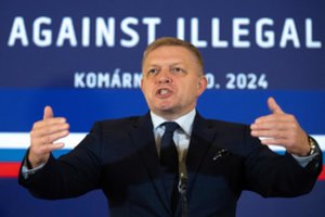 R. Fico davė interviu rusų propagandistei ir kritikavo ES šalis už paramą Ukrainai