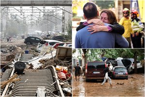 Lietuvė papasakojo, kas darosi potvynių nusiaubtoje Valensijoje: „To tikrai nėra buvę"