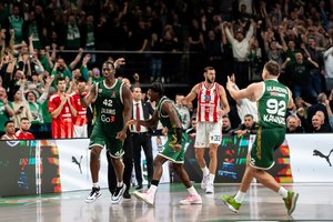 „Žalgirio“ herojumi tapęs B. Dunstonas: „Nenorėjau žaisti papildomų penkių minučių“