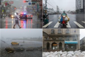 Taivaną pasiekė istorinis supertaifūnas: tūkstančiai žmonių bėga iš namų, gyvenimas saloje sustojo