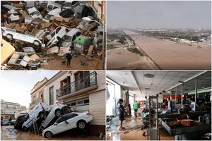 Tragiškos potvynius Ispanijoje išgyvenusių žmonių istorijos: papasakojo, kokį siaubą teko patirti, lygino su cunamiu