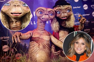 Heidi Klum ir vėl tapo Helovino karaliene: išskirtinis ateivio kostiumas nepaliko abejingų