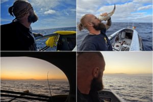 Trečia savaitė vandenyne: istorinį plaukimą atliekantis A. Mockus prakalbo apie įrangos problemas bei tolimesnį kelionės planą