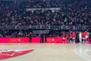 Prieš Eurolygos rungtynes – „Crvena zvezda“ sirgalių pareiškimas: „pasiuntė“ teisėjus