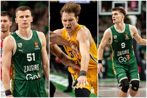 Pažymiai Eurolygos lietuviams: R. Jokubaičio karjeros vakaras ir žalgiriečių pergalės plytos