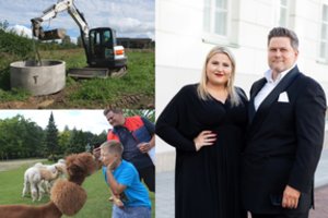 Statybose M. Vitulskis siekia ne tik komforto, bet ir sutaupyti: „Gal ir rūškani meistrų veidai buvo“