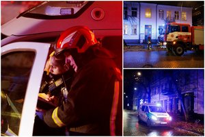 Vilniaus centre smalkėmis apsinuodijo moteris ir du jos vaikai – ant kojų sukeltos visos sostinės operatyvinės tarnybos