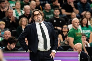 A. Trinchieri turėjo žinutę žibėjusiam 17-mečiui: „Jis jau vaikšto su pakeltais sparnais“