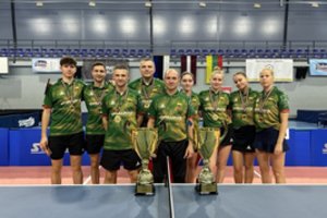 Baltijos šalių stalo teniso čempionato nugalėtojai – Lietuvos moterų ir Lietuvos vyrų rinktinės