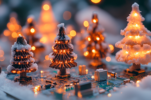 Inovatyviausia Lietuvos eglė – sniego pasaka virtusiame Energetikos ir technikos muziejuje