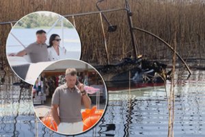 Verslininkas M. Beišys prabilo apie Trakuose sudegintus jo pramoginius laivus: sulaukė ir grasinimų