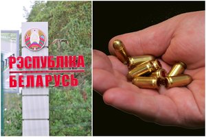 Baltarusijos muitinė teigia sulaikiusi Lietuvos pilietį, kuris bandė nelegaliai įvežti į šalį šovinių