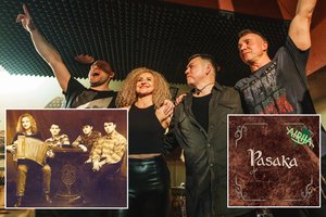Folkloro grupė „Airija“ pristato ikoninio albumo „Pasaka“ plokštelę